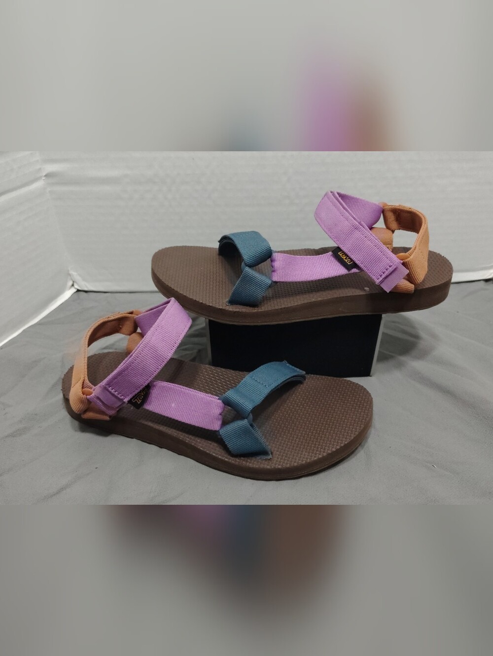 Teva Original Universal, Women # 8 US, Colorful Strap Design